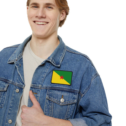 Flag Village Guiana(French Guiana) Flag Embroidery Iron-On Patches