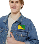 Flag Village Guiana(French Guiana) Flag Embroidery Iron-On Patches