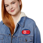 Flag Village North Korea Flag Embroidery Iron-On Patches