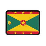 Flag Village Grenada Flag Embroidery Iron-On Patches