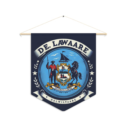 Flag Village Delaware State Flag Pennant Sporting Home Wall decoration DE0001