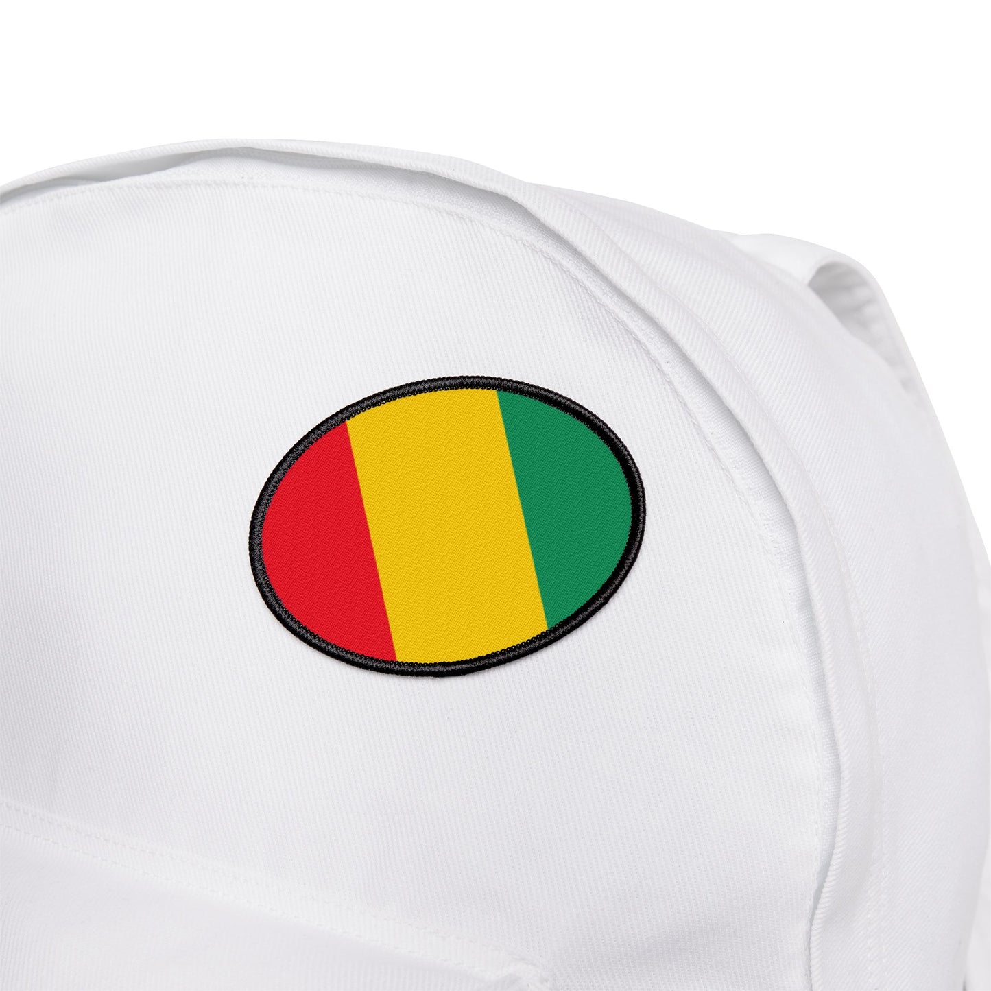 Flag Village Guinea Flag Embroidery Iron-On Patches