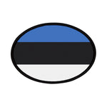 Flag Village Estonia Flag Embroidery Iron-On Patches