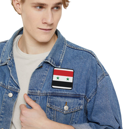 Flag Village Syria Flag Embroidery Iron-On Patches