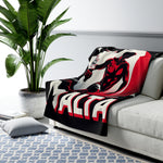 Flag Village Malta Sporting Flag Sherpa Fleece Blanket MLT0005