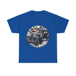 Flag Village UK Vintage Car Flag T-SHIRT Heavy Cotton Tee UK0009