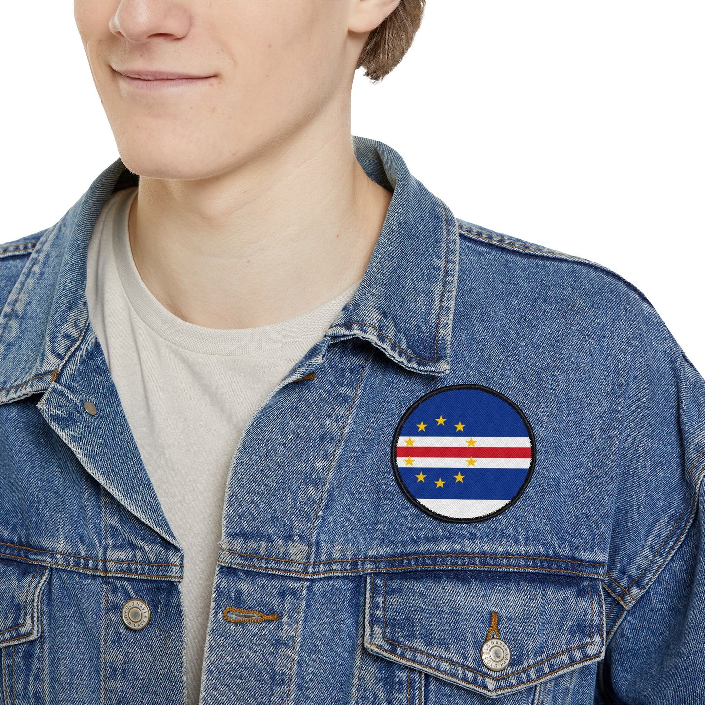 Flag Village Cape Verde Flag Embroidery Iron-On Patches