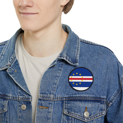 Flag Village Cape Verde Flag Embroidery Iron-On Patches
