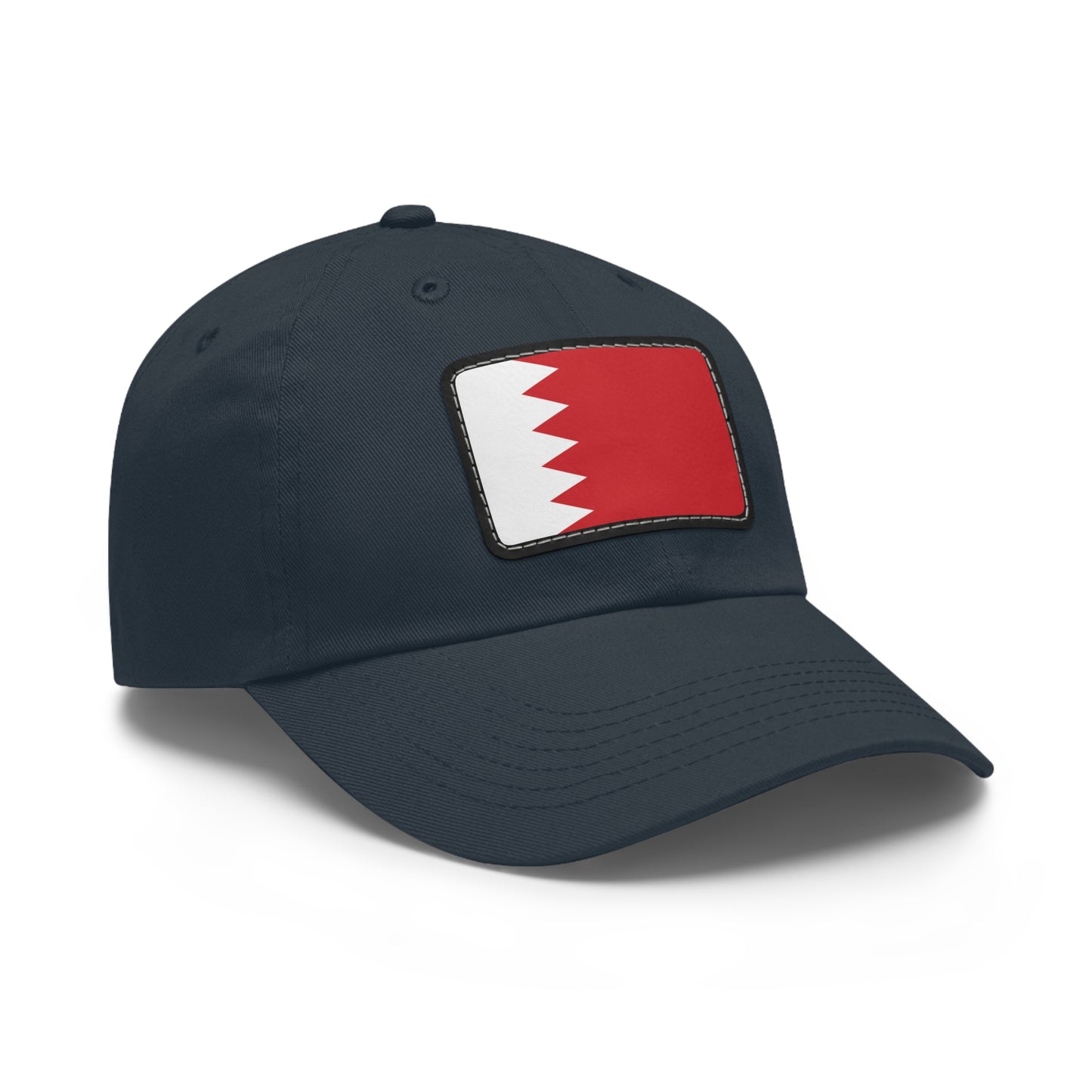 Flag Village Bahrain Flag Hat Cap with Leather Patch