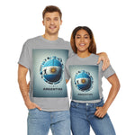 Flag Village Argentina Sporting Flag T-SHIRT Heavy Cotton Tee ARG0003
