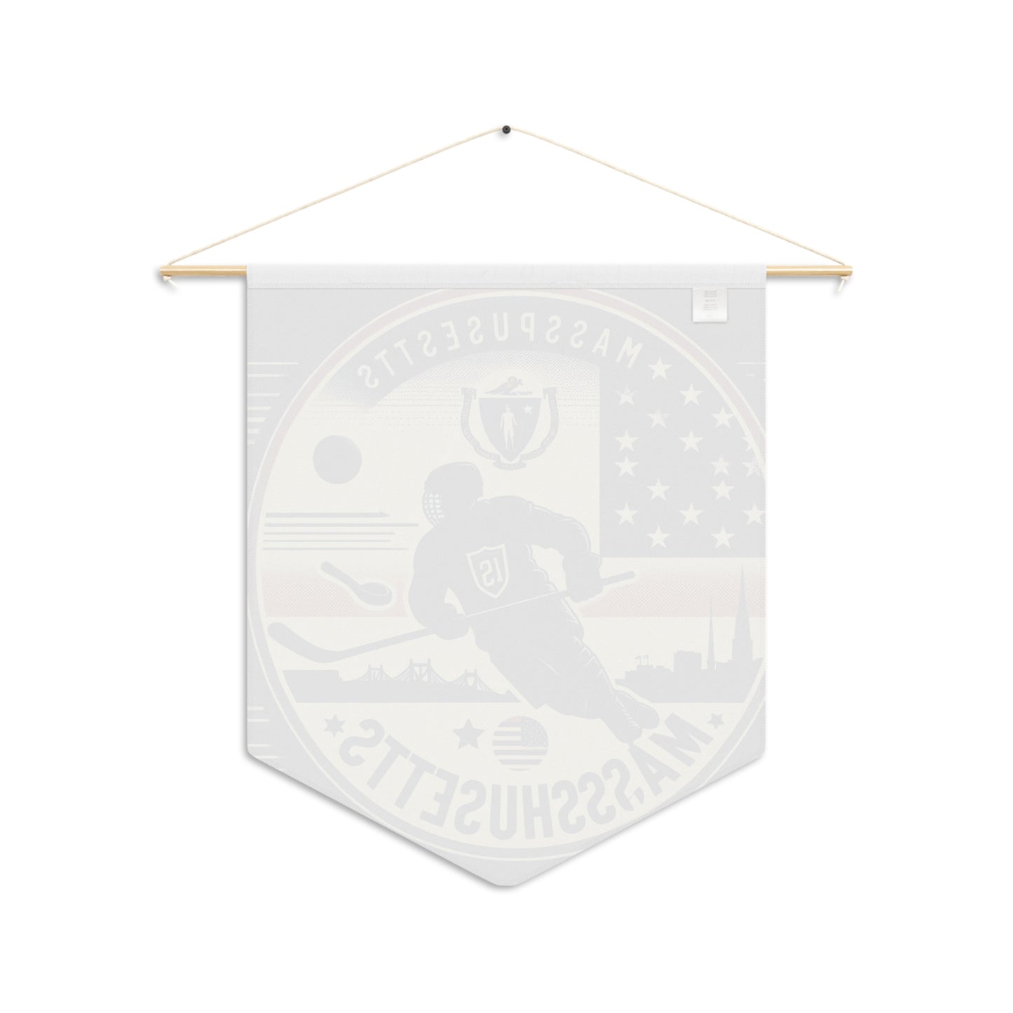 Flag Village Massachusetts State Flag Pennant Sporting Home Wall decoration MA0002