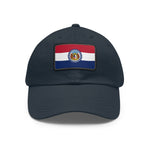 Flag Village USA Missouri State Flag Hat Cap with Leather Patch