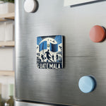 Flag Village Guatemala Flag Sporting Porcelain Magnet, Square GTM0005