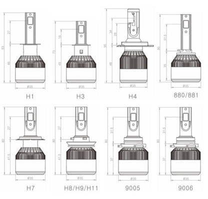 Flag Village Auto Tools Metal car lights