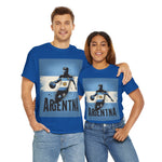 Flag Village Argentina Sporting Flag T-SHIRT Heavy Cotton Tee ARG0008