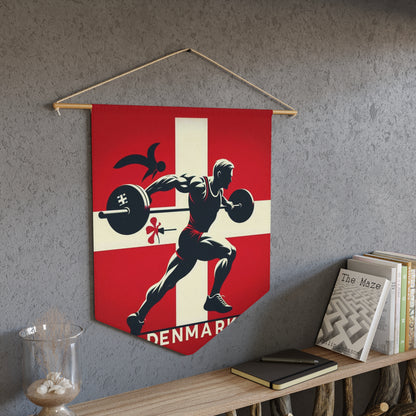 Flag Village Denmark Flag Pennant Sporting Home Wall decoration DNK0002