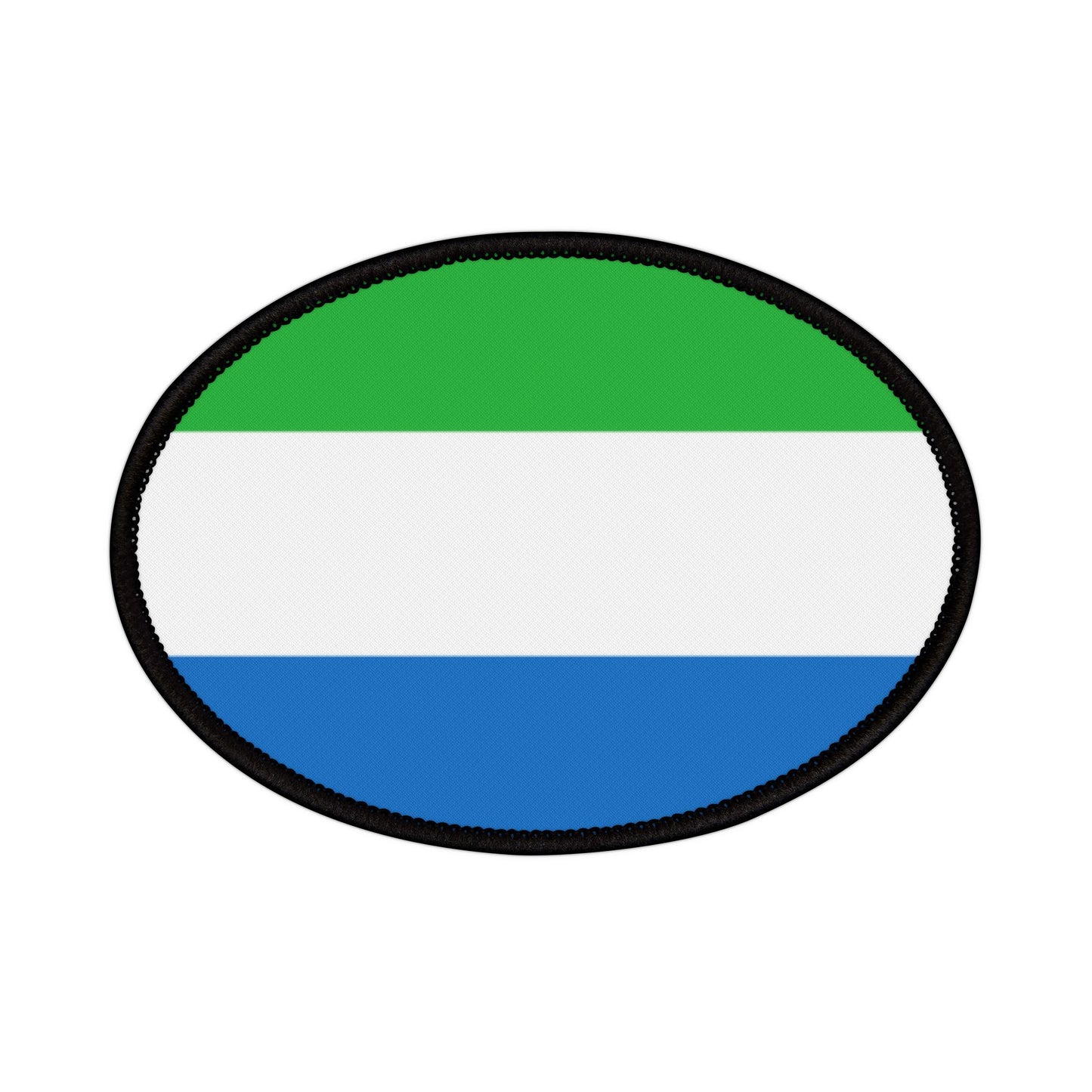 Flag Village Sierra Leone Flag Embroidery Iron-On Patches