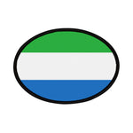 Flag Village Sierra Leone Flag Embroidery Iron-On Patches