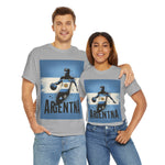 Flag Village Argentina Sporting Flag T-SHIRT Heavy Cotton Tee ARG0008