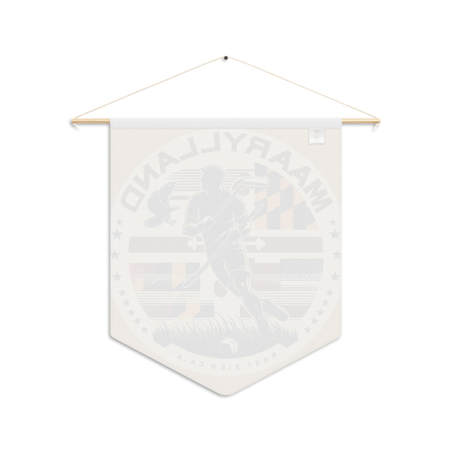 Flag Village Maryland State Flag Pennant Sporting Home Wall decoration MD0002