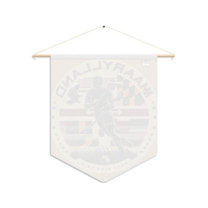 Flag Village Maryland State Flag Pennant Sporting Home Wall decoration MD0002