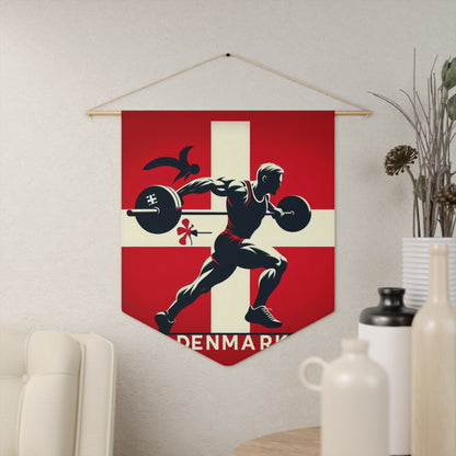 Flag Village Denmark Flag Pennant Sporting Home Wall decoration DNK0002