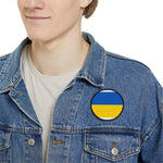 Flag Village Ukraine State Flag Embroidered Iron-On Patch