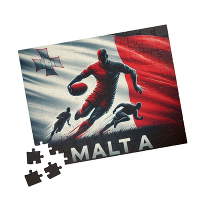 Flag Village Malta Sporting Flag Puzzle (110, 252, 520, 1014-piece) MLT0003
