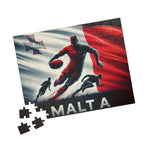 Flag Village Malta Sporting Flag Puzzle (110, 252, 520, 1014-piece) MLT0003