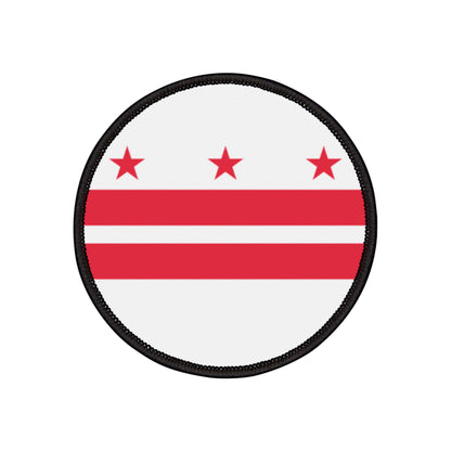 Flag Village District of Columbia State Flag Embroidery Iron-On Patches