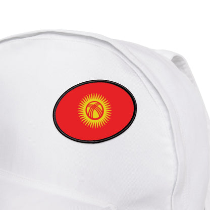 Flag Village Kyrgyzstan Flag Embroidery Iron-On Patches