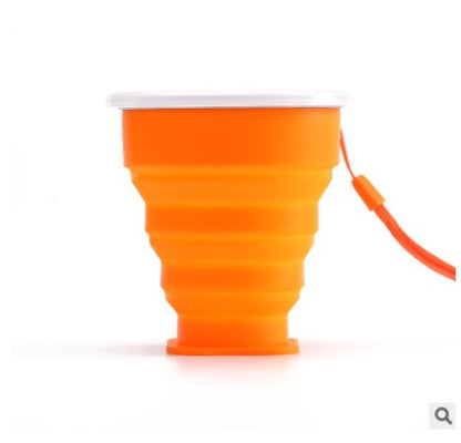 Flag Village Outdoor Portable Collapsible Water Cup Multi-function Creative Water Cup