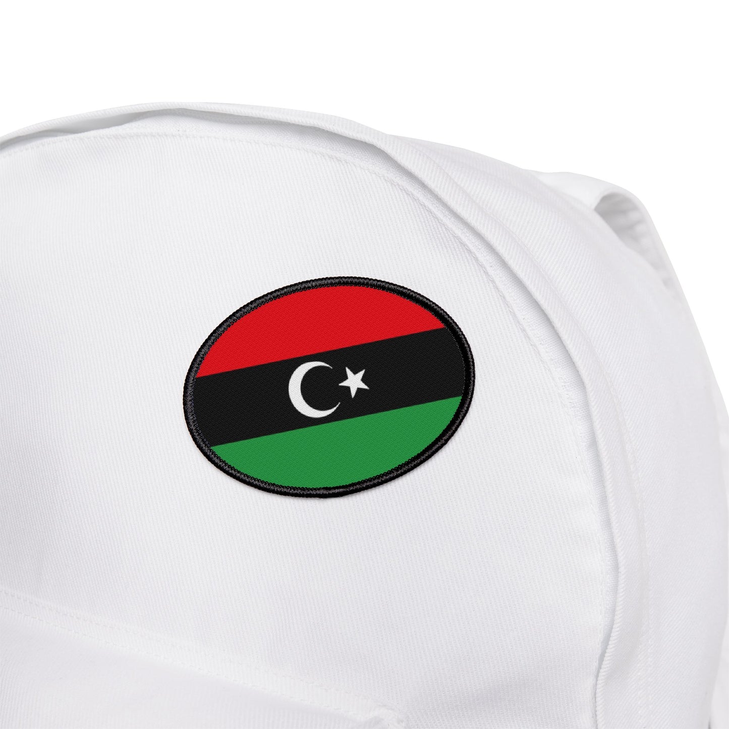 Flag Village Libya Flag Embroidery Iron-On Patches