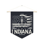 Flag Village Indiana State Flag Pennant Sporting Home Wall decoration IN0002