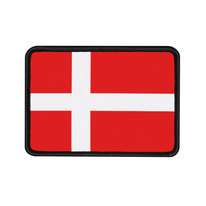 Flag Village Denmark Flag Embroidery Iron-On Patches
