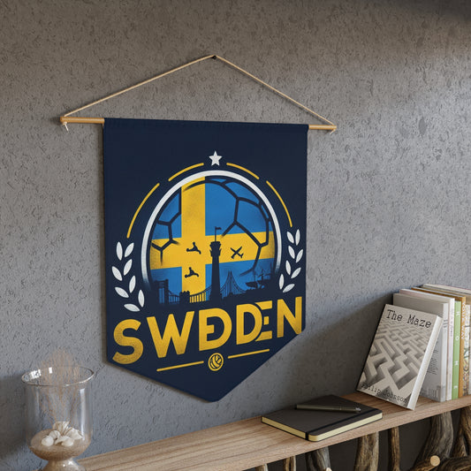 Flag Village Sweden Flag Pennant Sporting Home Wall decoration SWE0002