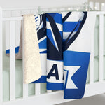 Flag Village Israel Sporting Flag Sherpa Fleece Blanket