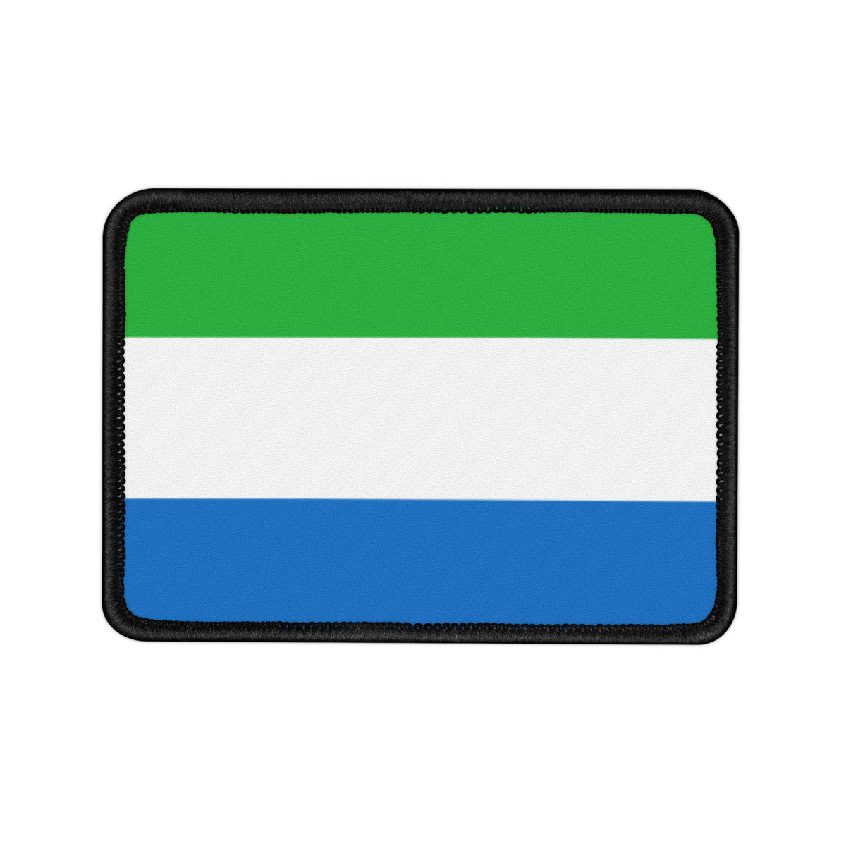 Flag Village Sierra Leone Flag Embroidery Iron-On Patches