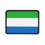 Flag Village Sierra Leone Flag Embroidery Iron-On Patches