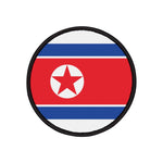 Flag Village North Korea Flag Embroidery Iron-On Patches