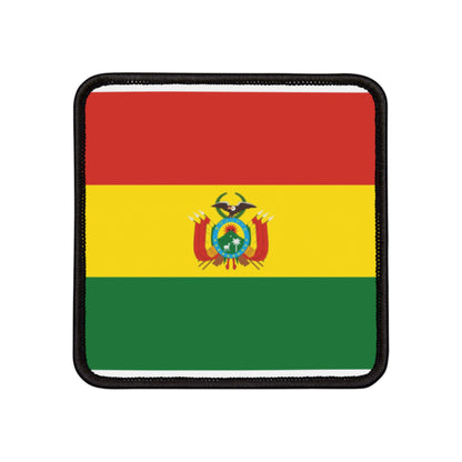 Flag Village Bolivia Flag Embroidery Iron-On Patches