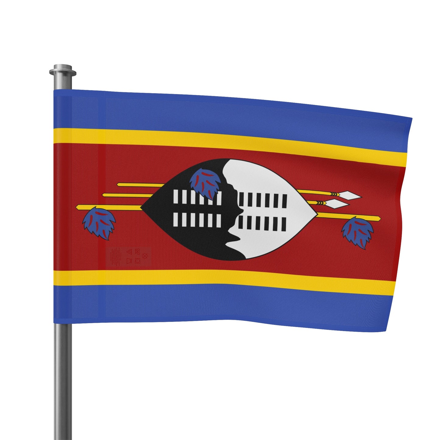 Flag Village Eswatini Flag 18" x 12" / 36" x 24" / 60" x 36"