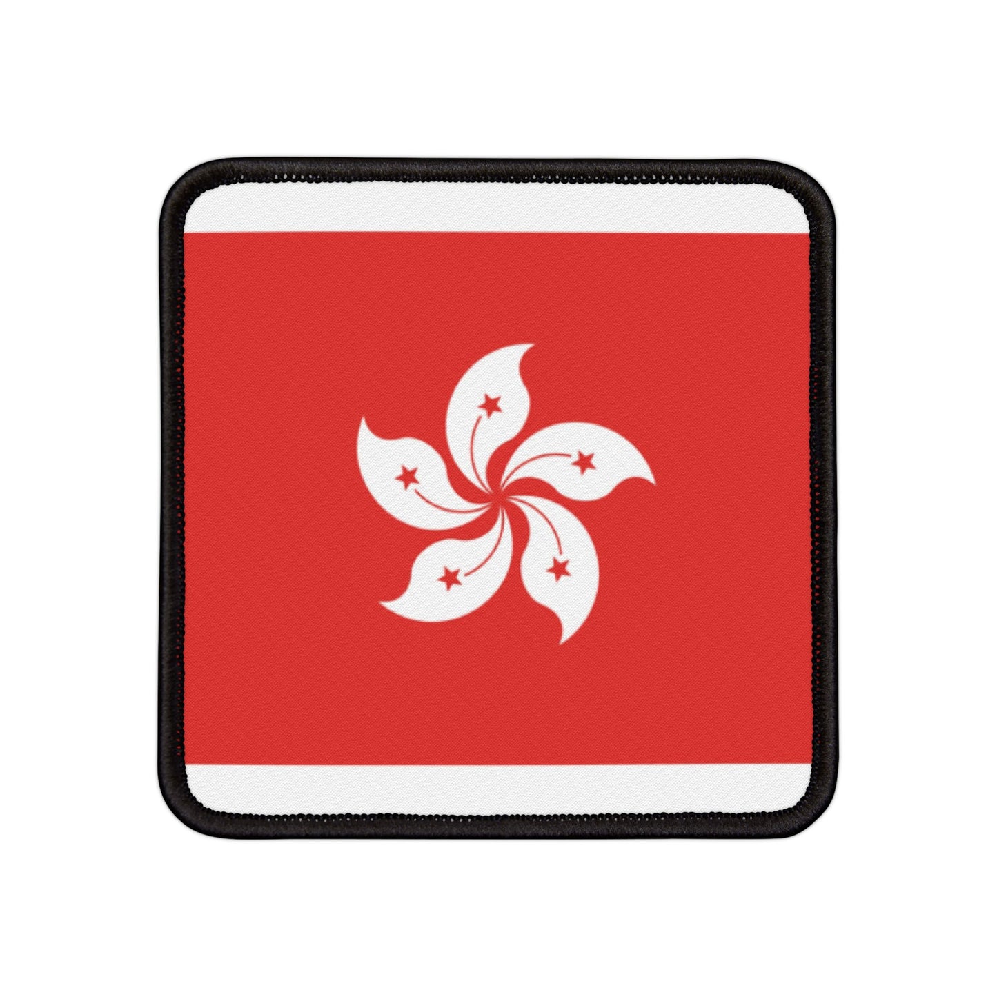 Flag Village Hong Kong Flag Embroidery Iron-On Patches