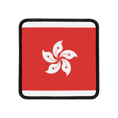 Flag Village Hong Kong Flag Embroidery Iron-On Patches