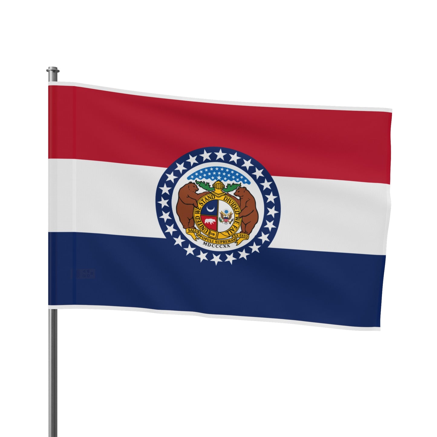 Flag Village USA Missouri State Flag 18" x 12" / 36" x 24" / 60" x 36"