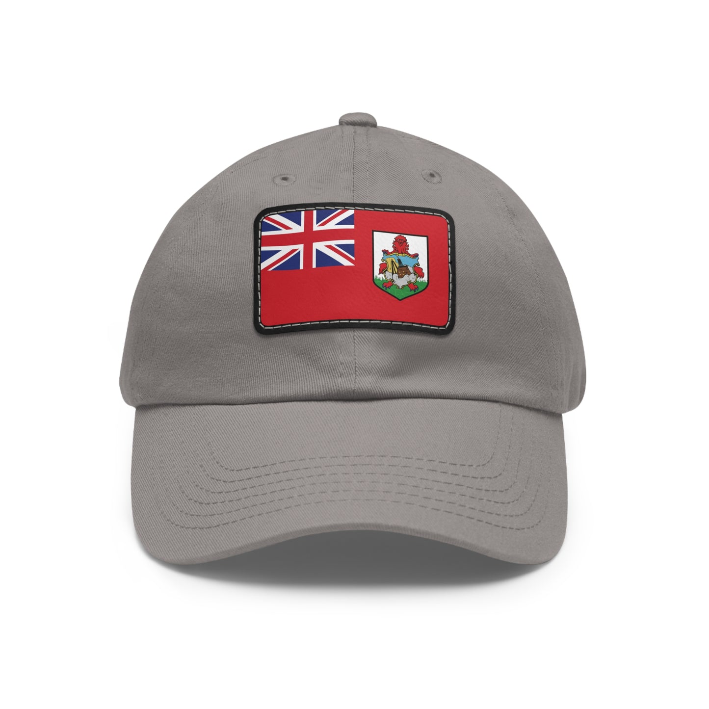 Flag Village Bermuda Flag Hat Cap with Leather Patch