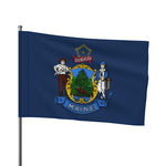 Flag Village USA Maine State Flag 18" x 12" / 36" x 24" / 60" x 36"