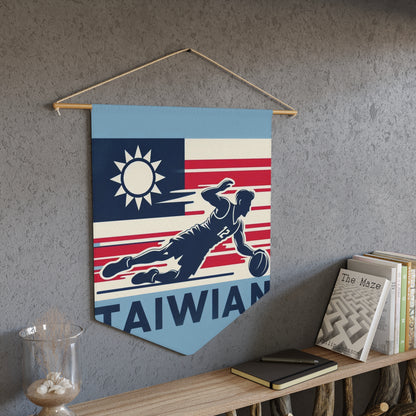 Flag Village Taiwan Flag Pennant Sporting Home Wall decoration TWN0002