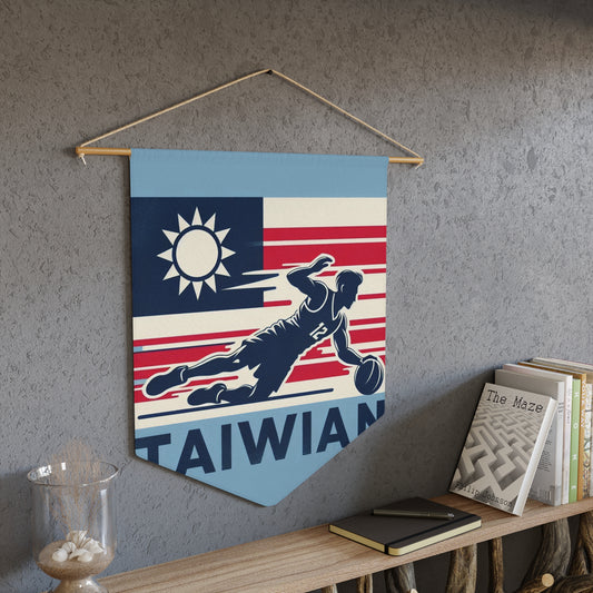 Flag Village Taiwan Flag Pennant Sporting Home Wall decoration TWN0002