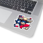 Flag Village USA TEXAS State Flag Sticker 2", 3", 4", 6" TX03